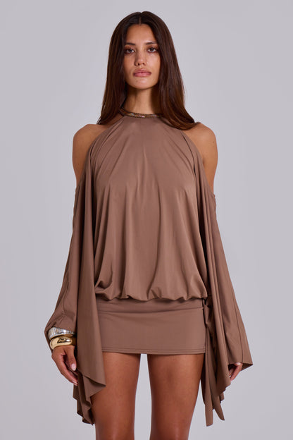Alula Embellished Butterfly Mini Dress