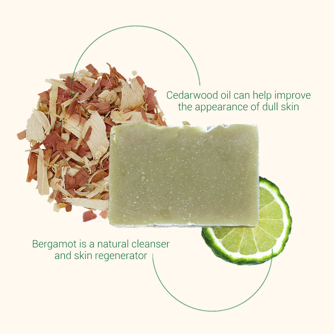 Cedarwood & Sea Clay Bar