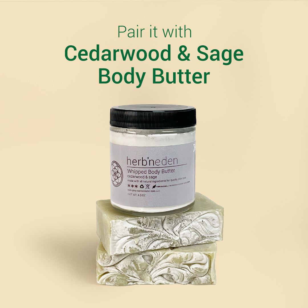 Cedarwood & Sea Clay Bar